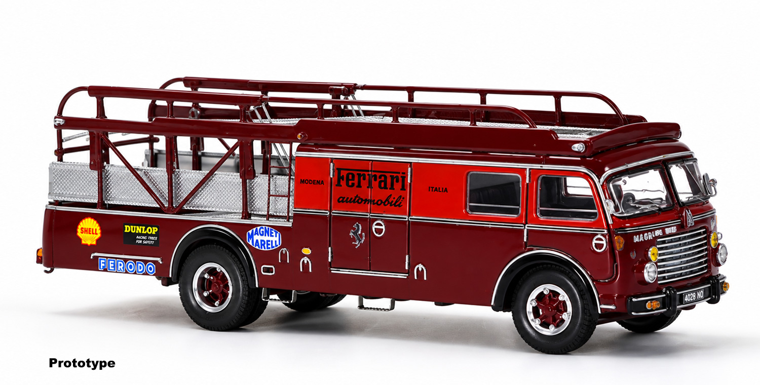 CMC Ferrari Transporter, Fiat 642 RN2 Bartoletti, 1957 - 1/64